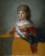 Francisco de Goya El infante Francisco de Paula oil painting
